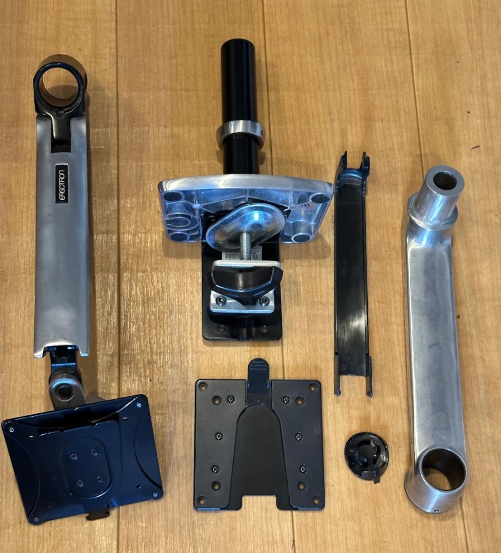 エルゴトロンLXモニターアーム+クイックリリース ブラケット/ERGOTRON