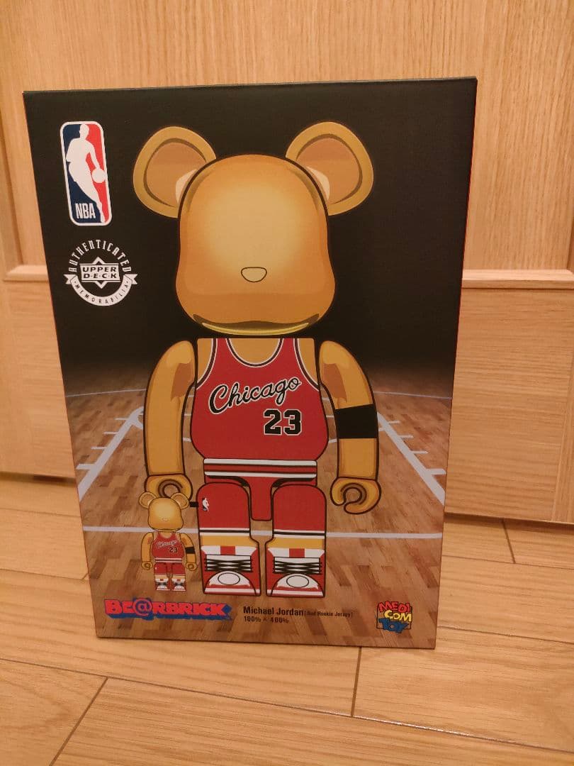 BE@RBRICK　Michael Jordan ROOKIE JERSEY