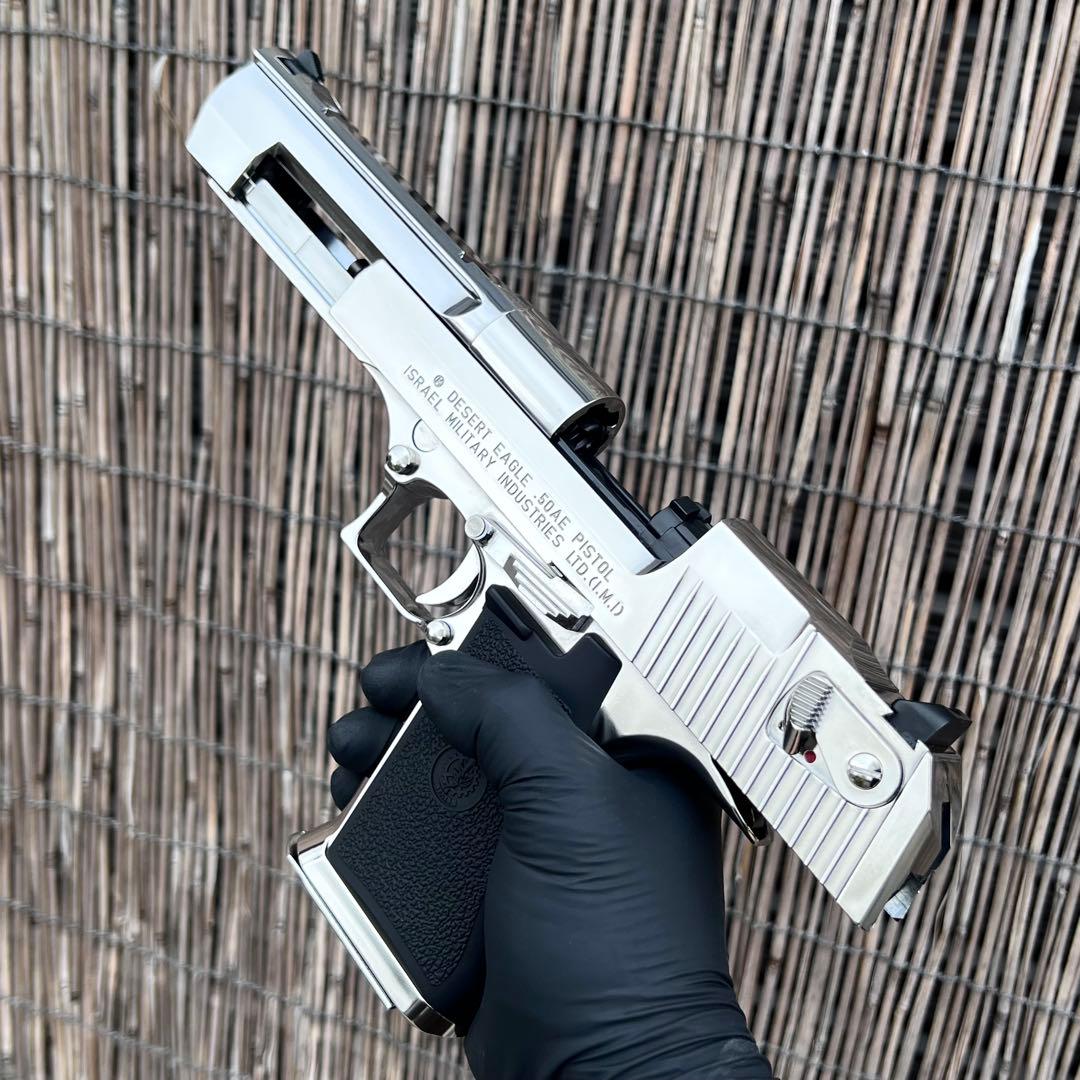 東京マルイ　デザートイーグル50AE クロームステンレス