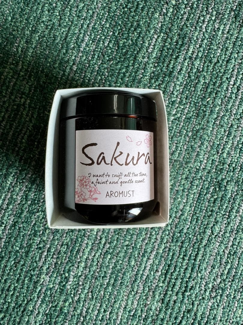 AROMUST SAKURA サクラの香り インテリアアロマゲル 70個