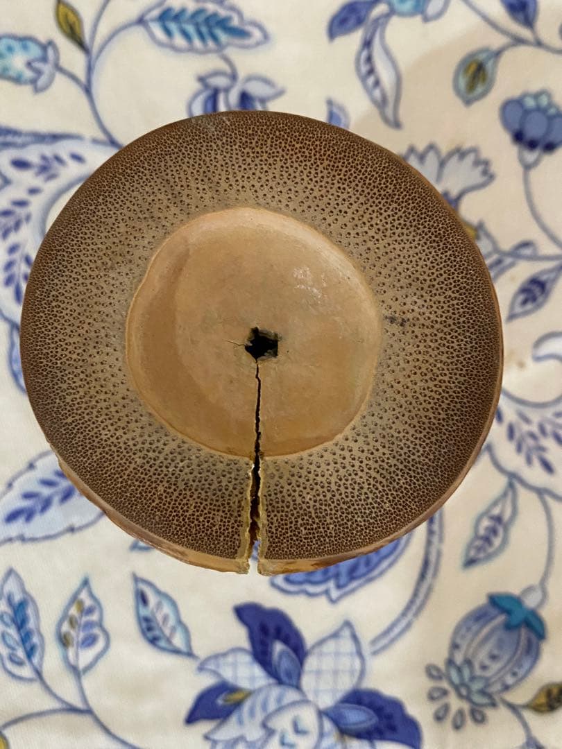 ¥57,900からお値下中　黒田正玄作　炉・風炉蓋置　13代家元　即中斉書付