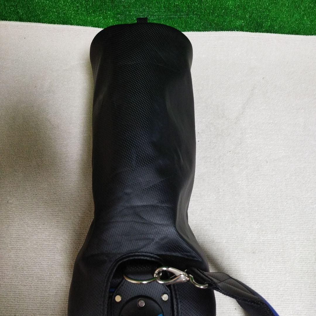 le coq sportif キャディバッグ ブラック/ブルー