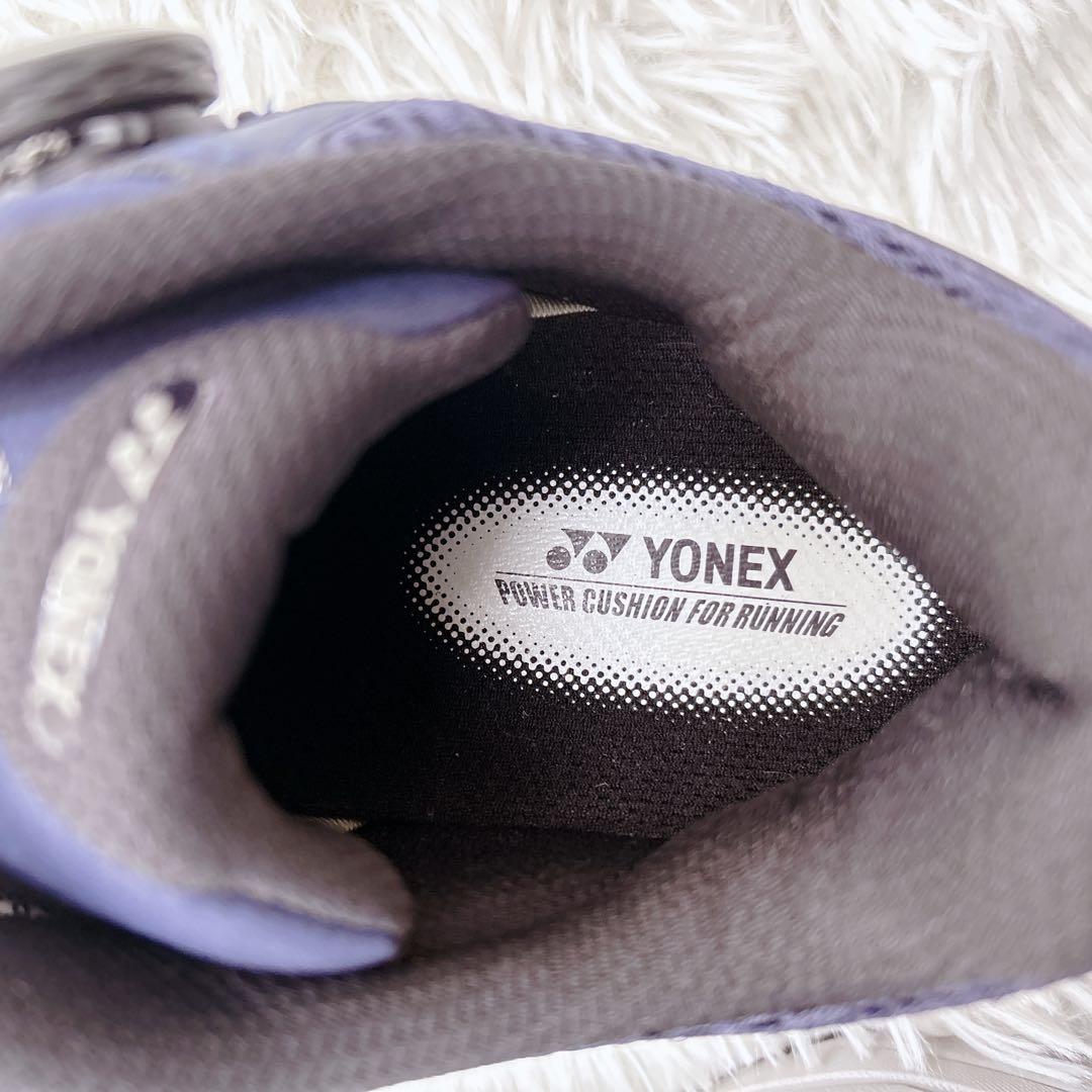 タグ付き YONEX ヨネックス パワークッション セーフラン900C ネイビー
