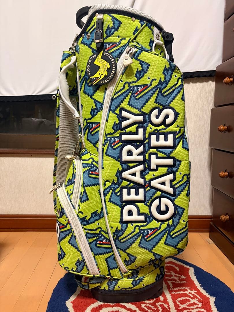 PEARLY GATES ゴルフバッグ ワニ柄