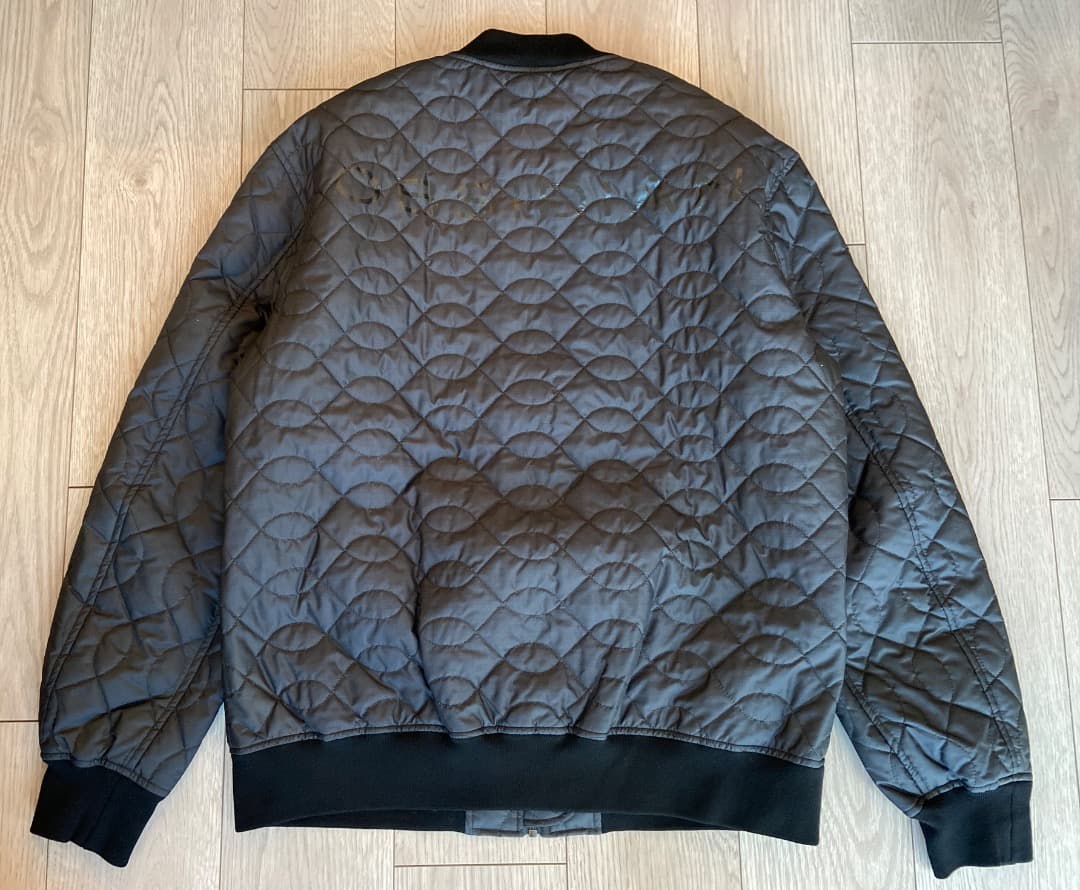 OBSIDIAN/オブシディアン　キルティングダウンブルゾン