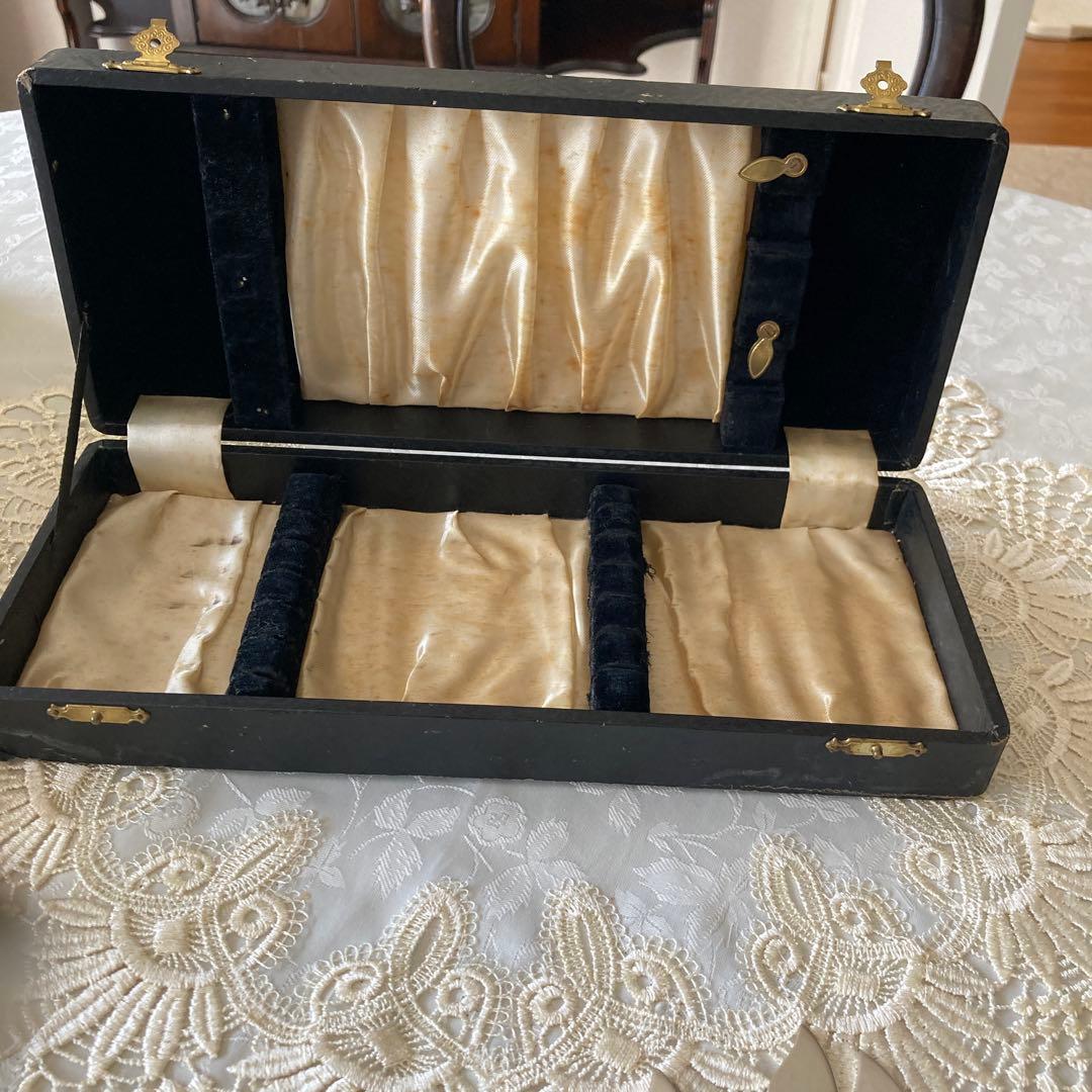 英国アンティーク シルバープレイト　ナイフ& フォークセット