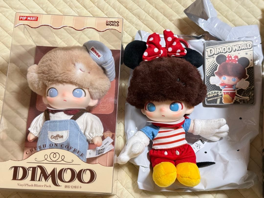DIMOO CRUSH ON COFFEE WORLD DISNEY 2点セット