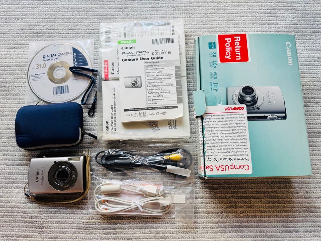 Canon PowerShot SD870 IS 本体