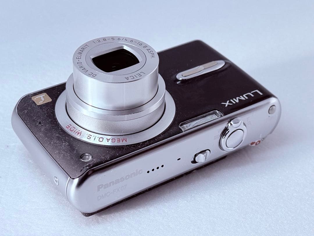 LUMIX DMC-FX07 ブラック 動作確認済 平成レトロ コンデジ