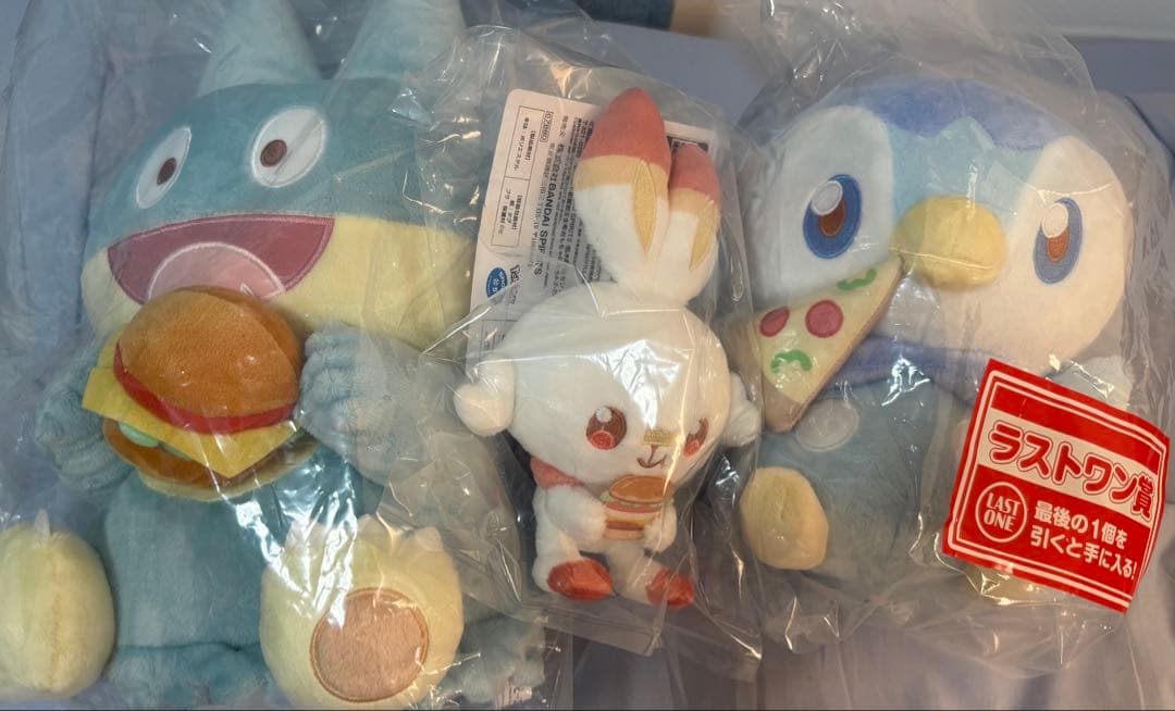 ポケピース 一番くじPEACEなダイナーへようこそ ゴンベ&ポッチャマ&ヒバニー