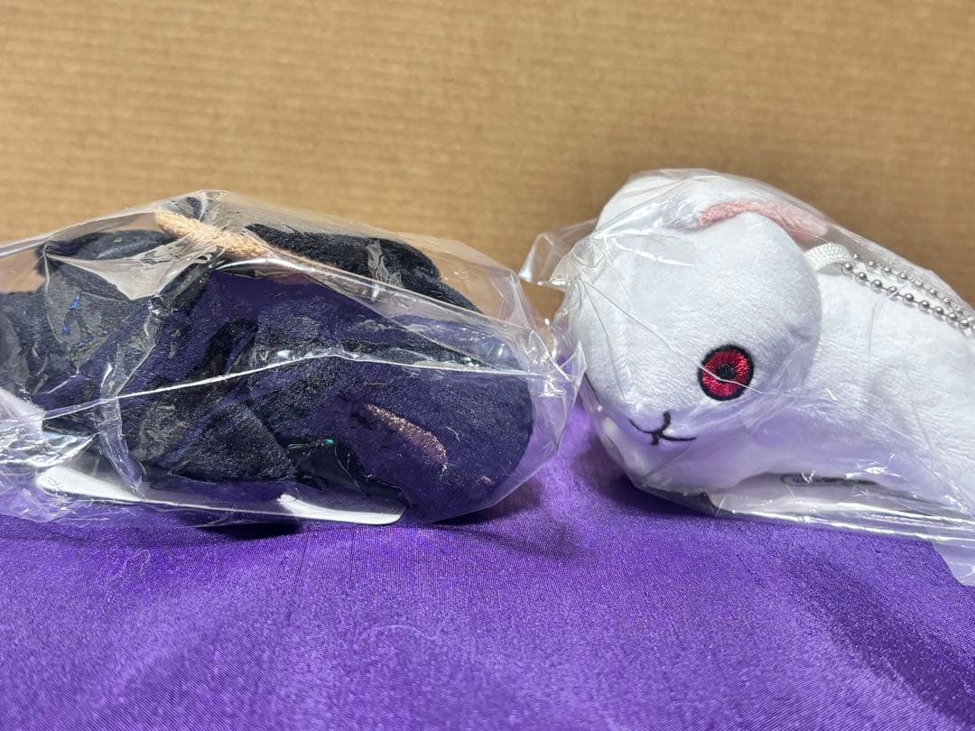 【新品】野兎キーチェーン　特別展　旧嵯峨御所 大覚寺　2体セット　うさぎ