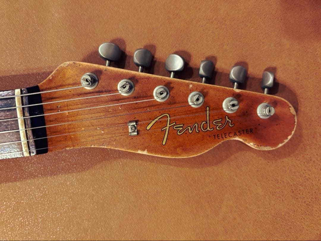fender JAPAN テレキャスター レリック シャーウッドグリーン