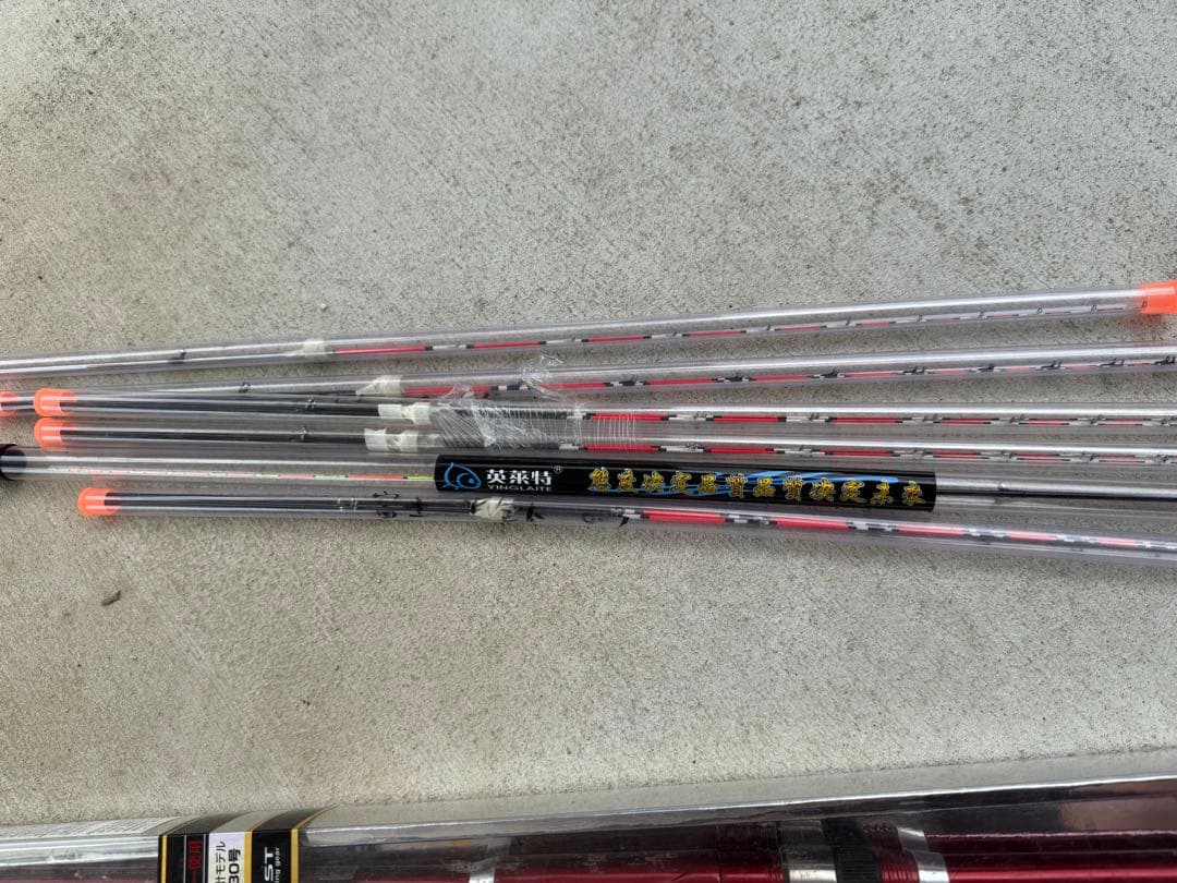 筏釣り短竿用穂先 10本