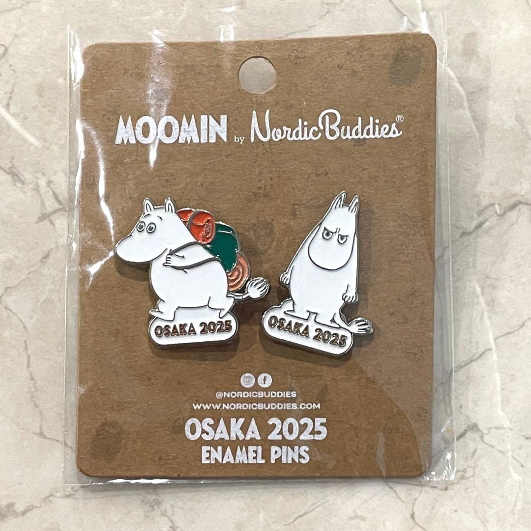 新品未使用　大阪関西万博 北欧館　ムーミン ピンバッジ　EXPO2025