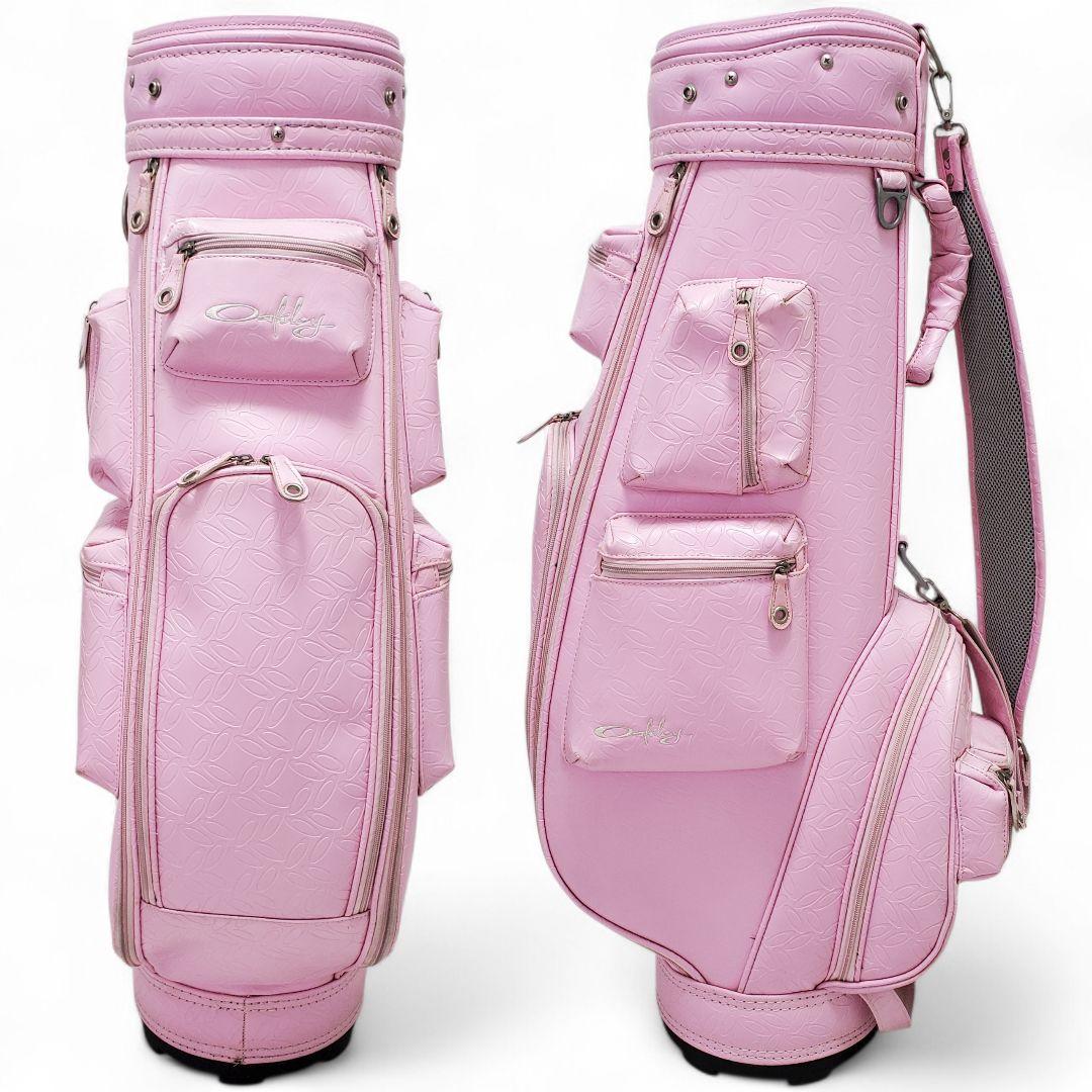 希少 OAKLEY キャディバッグ レディース ピンク