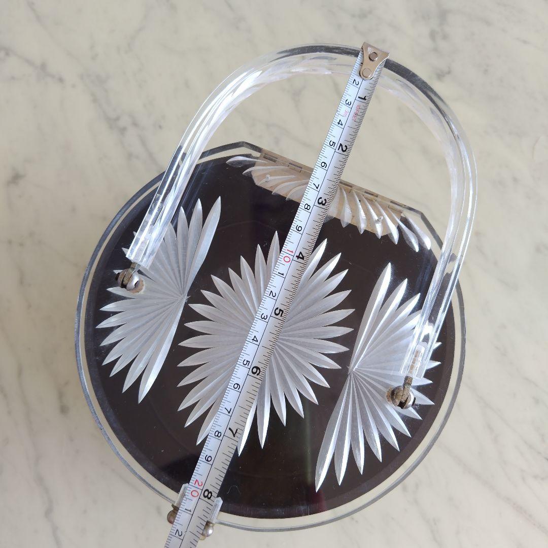 アンティーク　ルーサイトバッグ