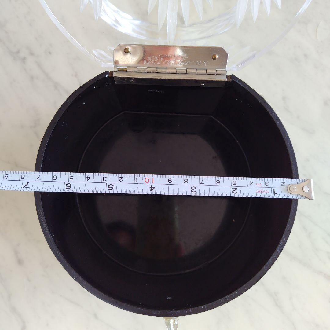 アンティーク　ルーサイトバッグ