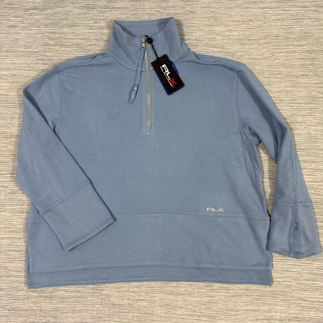 新品　RLX Ralph Lauren レディース　ハーフジップジャケット