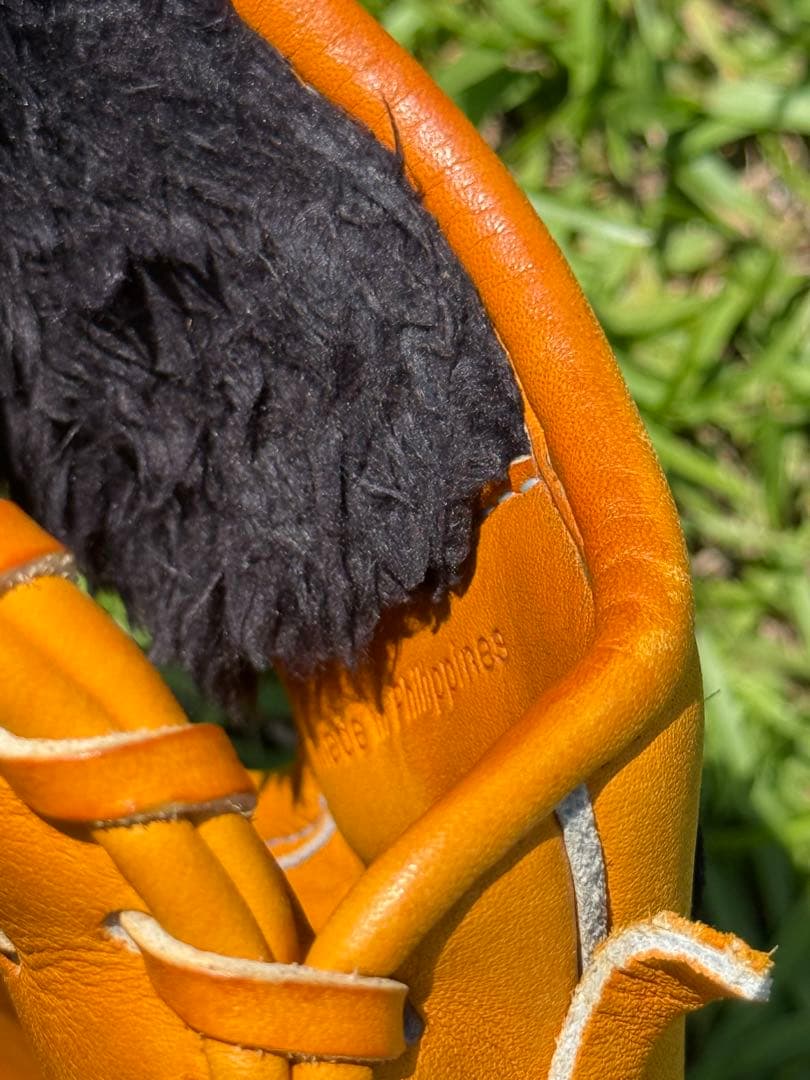 ゆず　ハイゴールド　心極　右投げ　軟式用グローブ