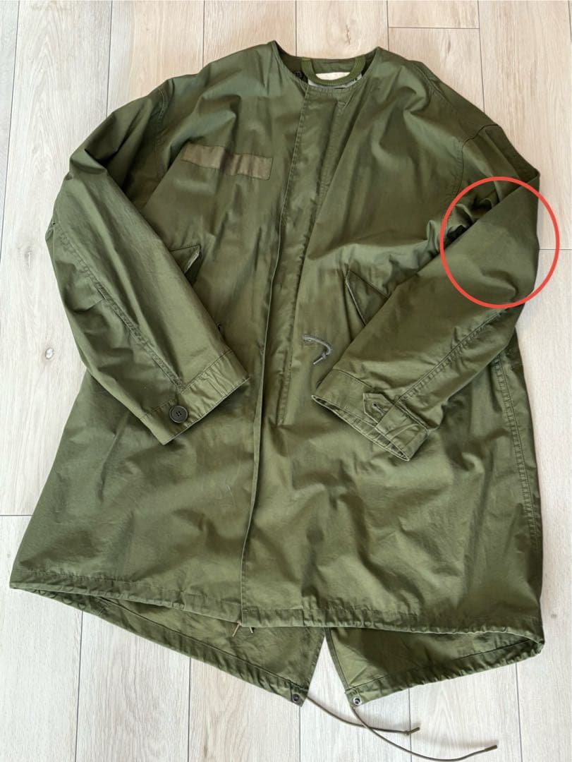 【Shinzone】定価8.3万円　フィールドパーカー　オリーブ 34
