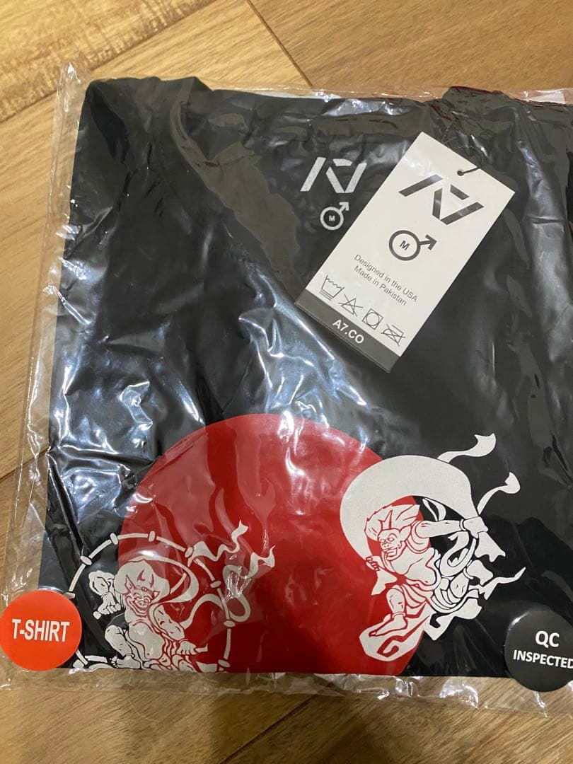 A7 BAR GRIP Tシャツ『風神雷神』 Mサイズ