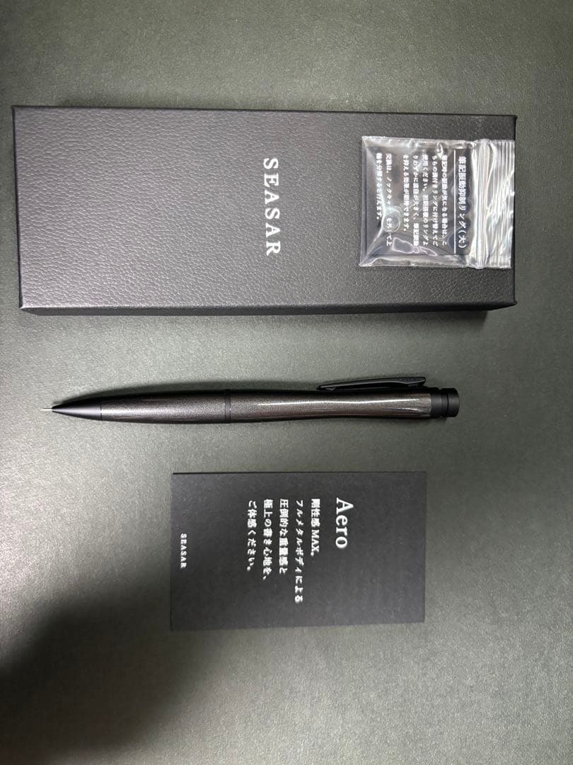 Aero しーさー シャーペン ガンメタル