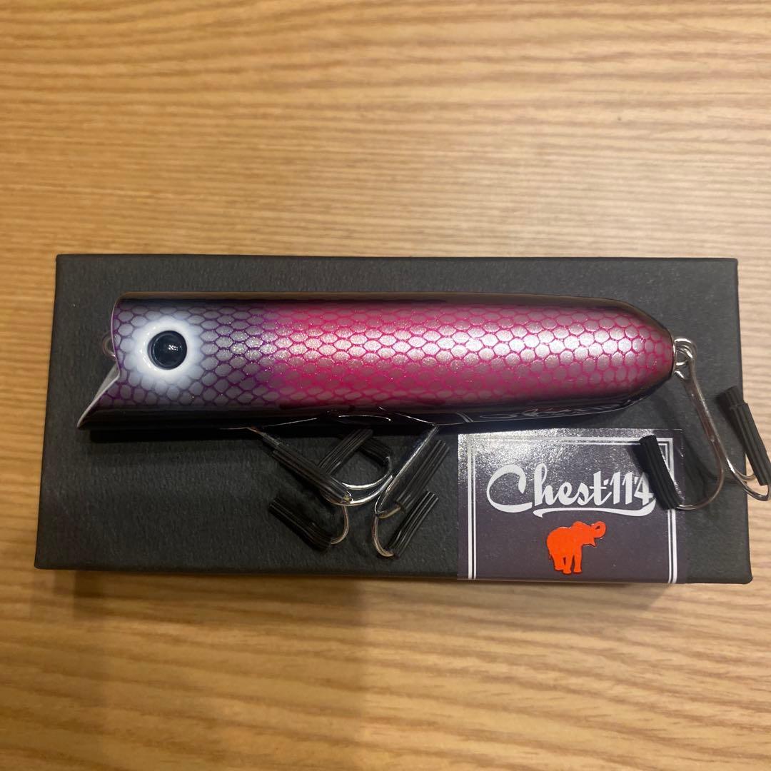 Chest114 Espiral 右巻き　チェスト114 ルアーセット