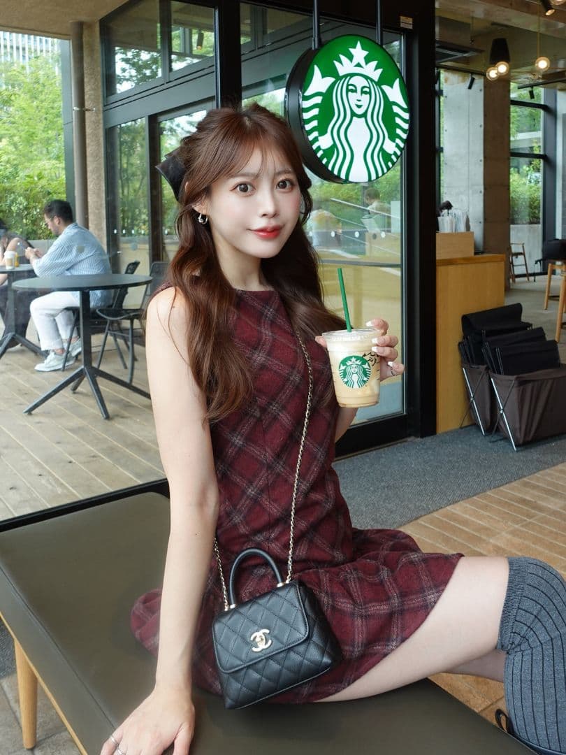 Darich/ダーリッチ/ミニワンピース/ボルドー/FL/新品未使用タグ付