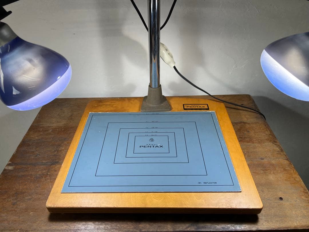 【希少・ヴィンテージ】PENTAX コピースタンド ライト付き 撮影台