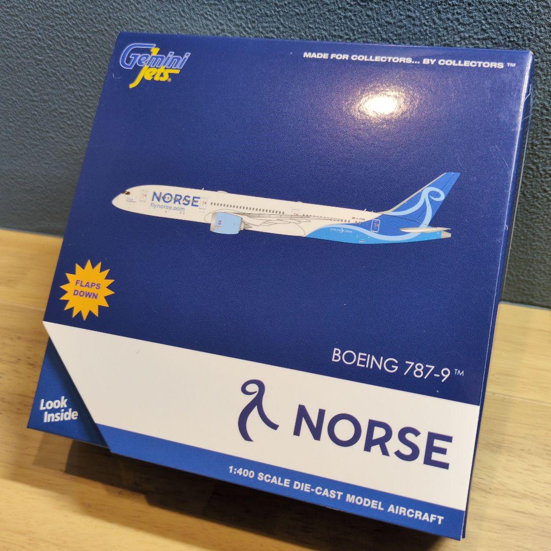 【新品】Norse Atlantic B787-9 flapdown 1/400