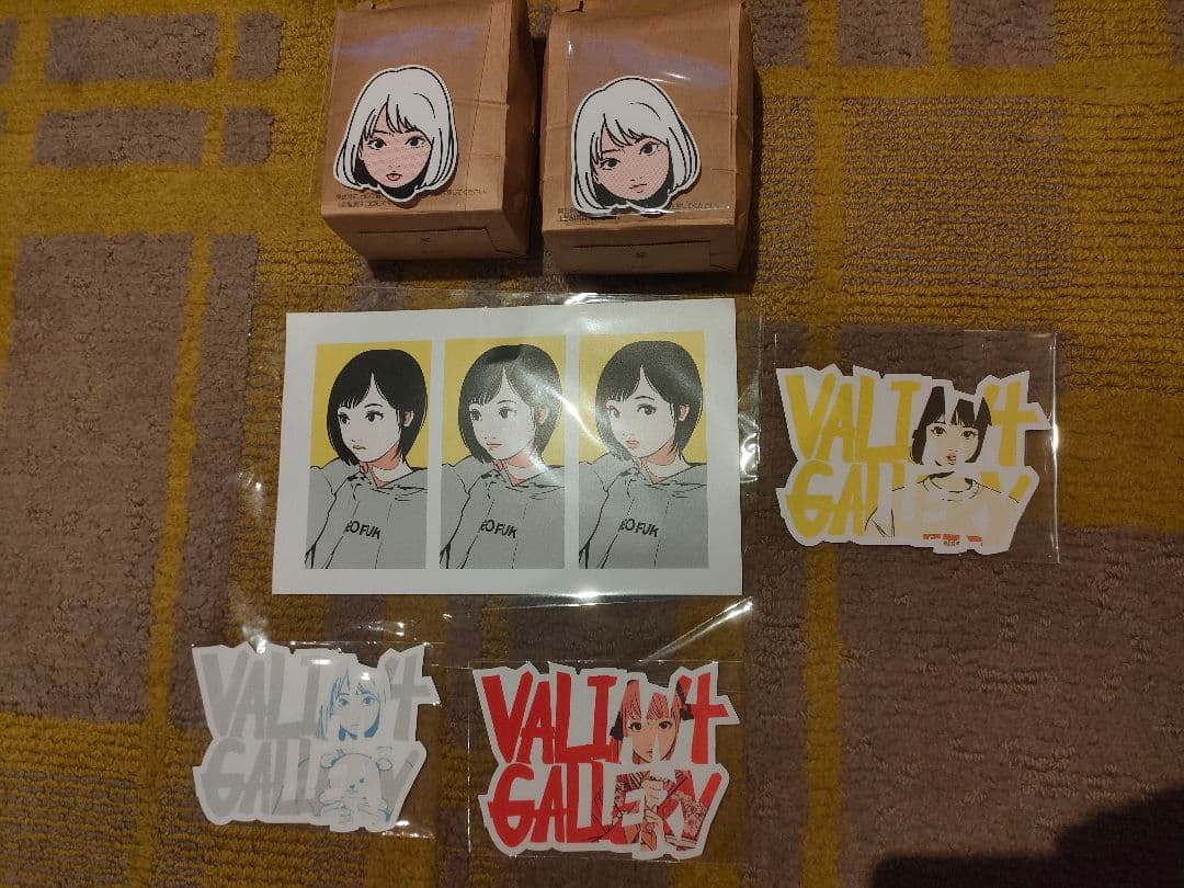 valiant gallery NEOFUK ステッカー　土　backworks