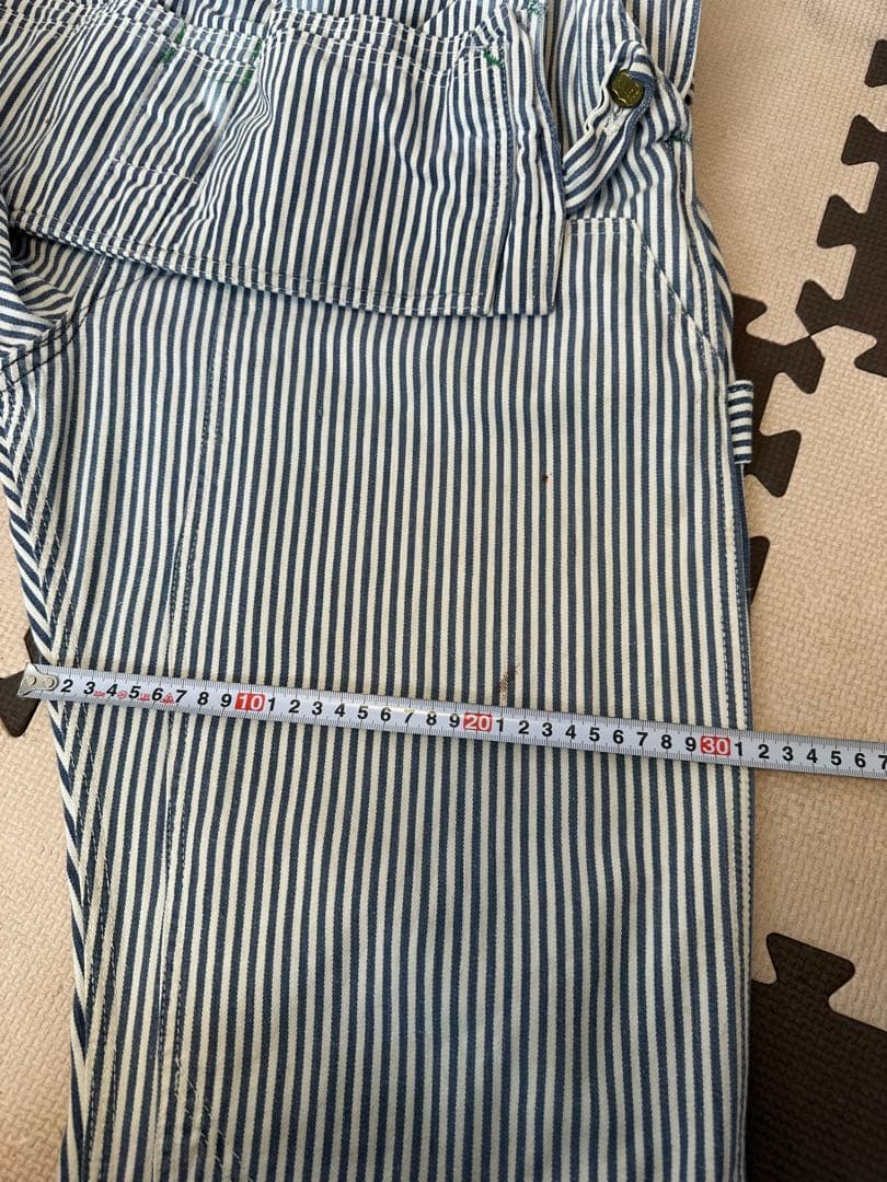 中*昌様 50s BIGSMITH エプロン付き　オーバーオール ヒッコリー　ダ