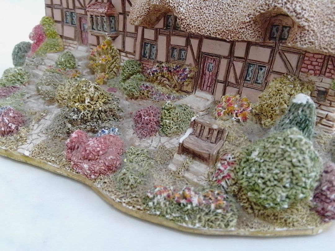 リリパットレーン 1989 アン・ハサウェイのコテージ ミニチュアハウス 置物