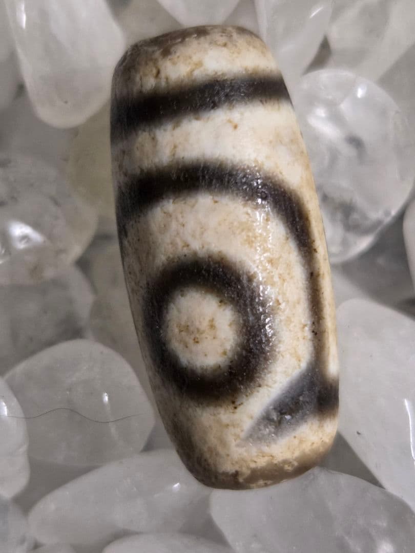 977　天珠　二眼天珠　貴重　珍品　dzibeads　！