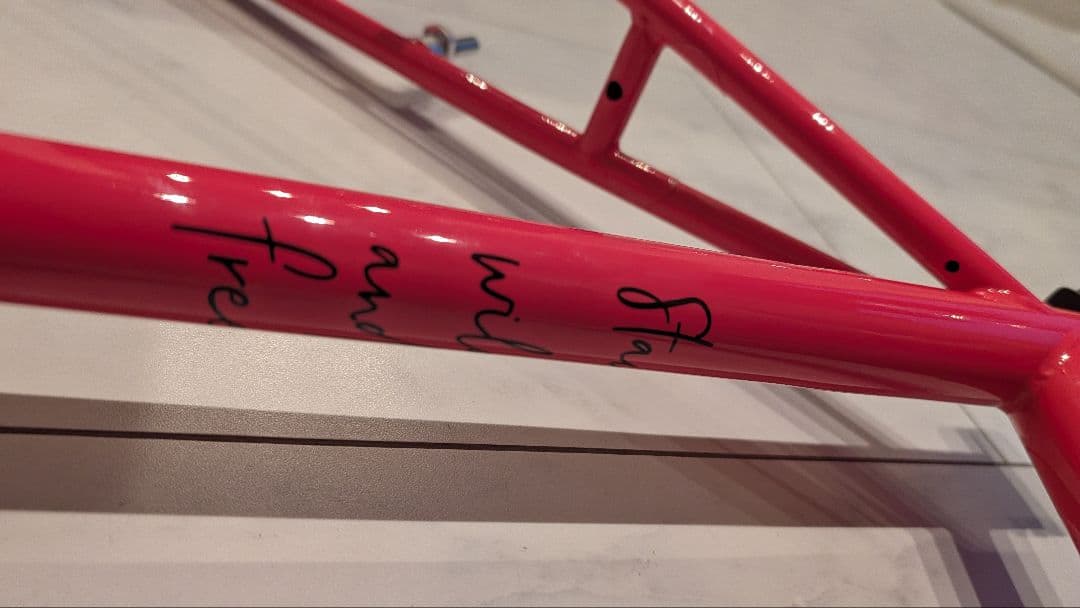 MAVERICK CYCLES JEDAN Frame Set　Mサイズ ピンク