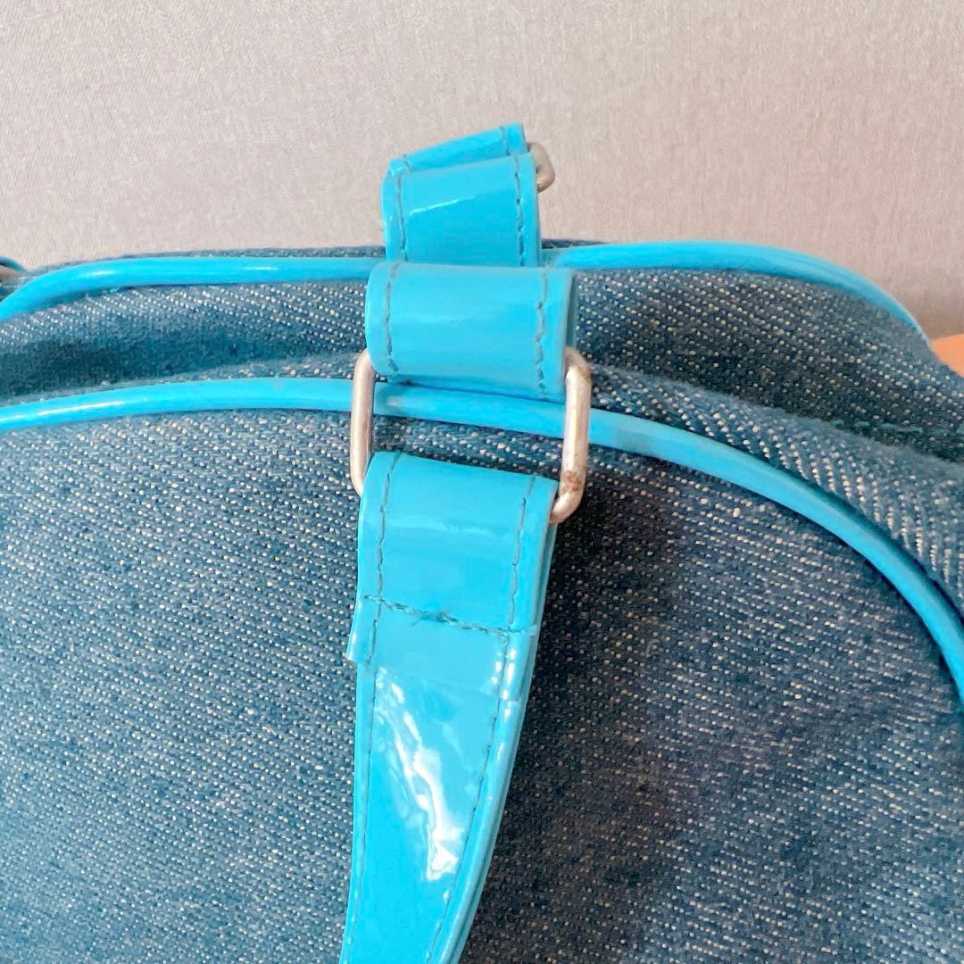 平成レトロ しずくちゃん デニムバッグ