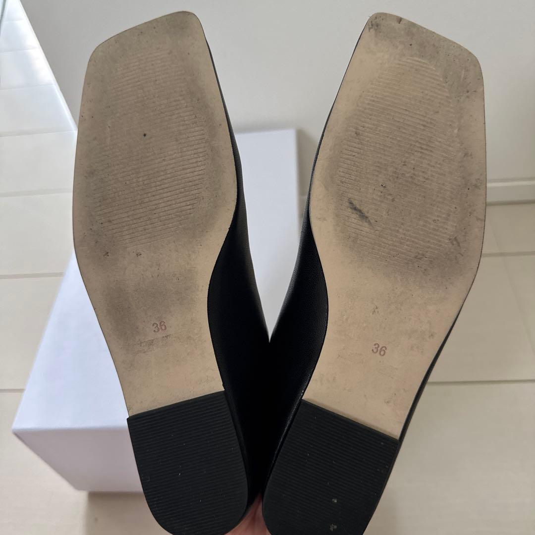 etretokyo インヒールレザーミュール36