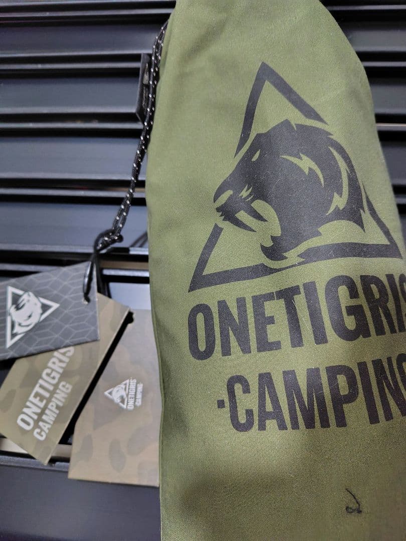 無骨キャンプ OneTigris 125cm 焚き火陣幕