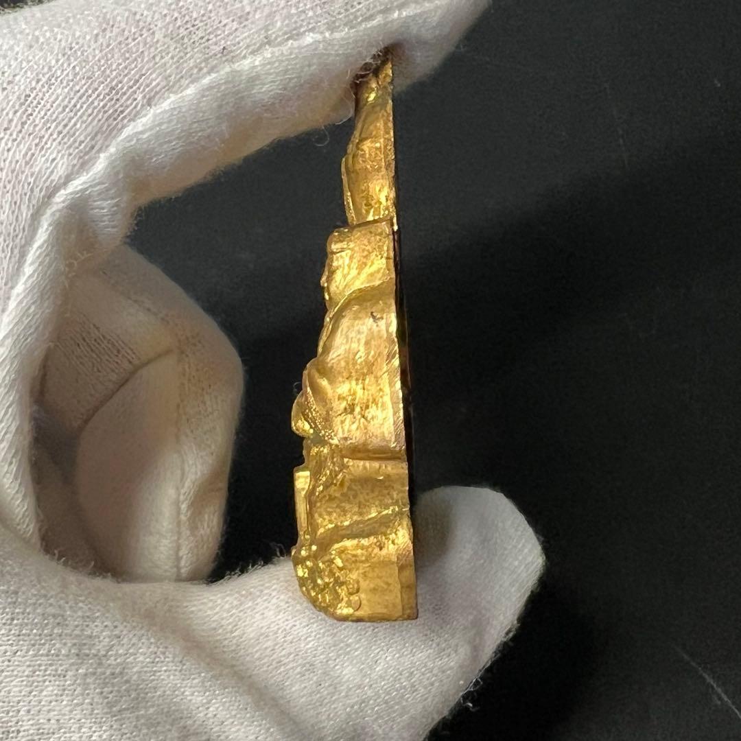 ◎古美術 庵々◎出羽三山 神像◎月山・湯殿山・羽黒山 刻銘◎真鍮鍍金◎山岳信仰