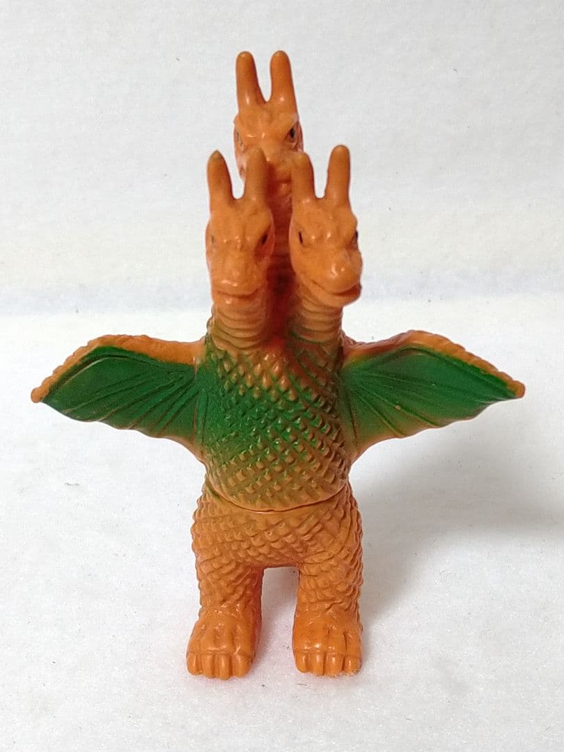 当時物 ブルマァク キングギドラ ミニサイズ ソフビ怪獣 ゴジラ