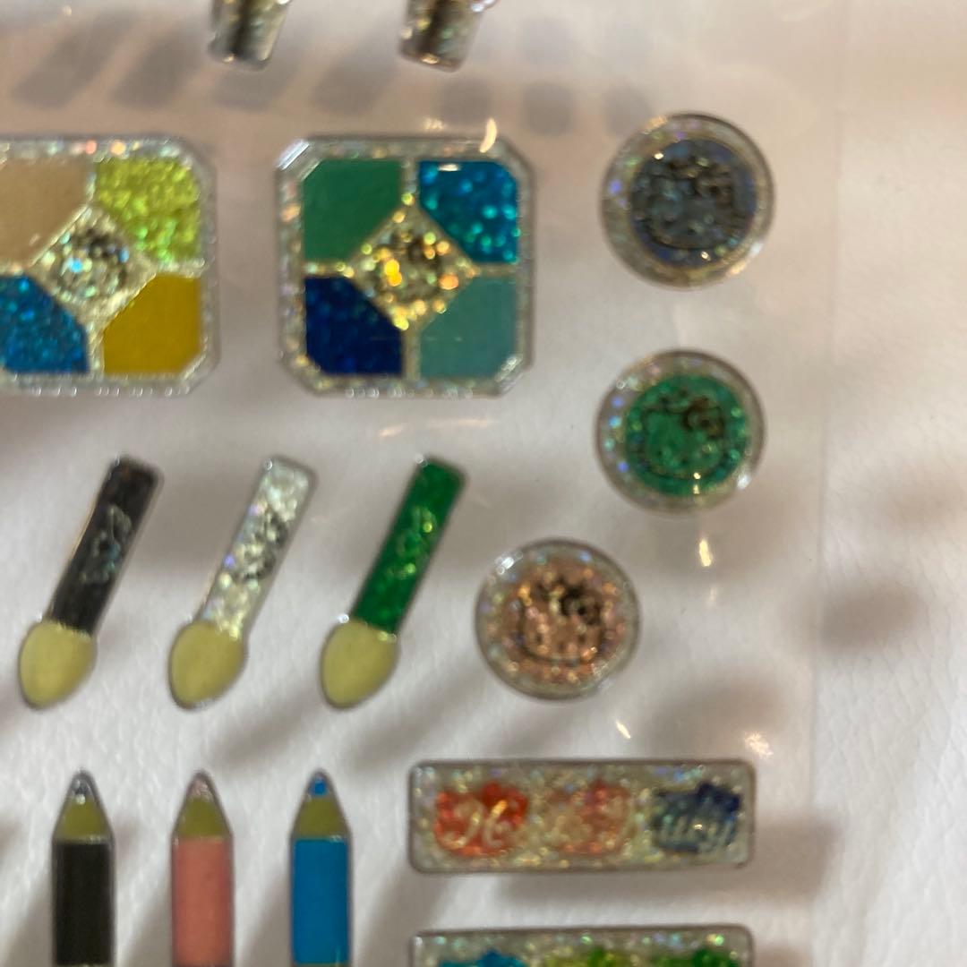 【レア】ハローキティ＊キラふちもりシールサンリオ2004年＊コスメ化粧品