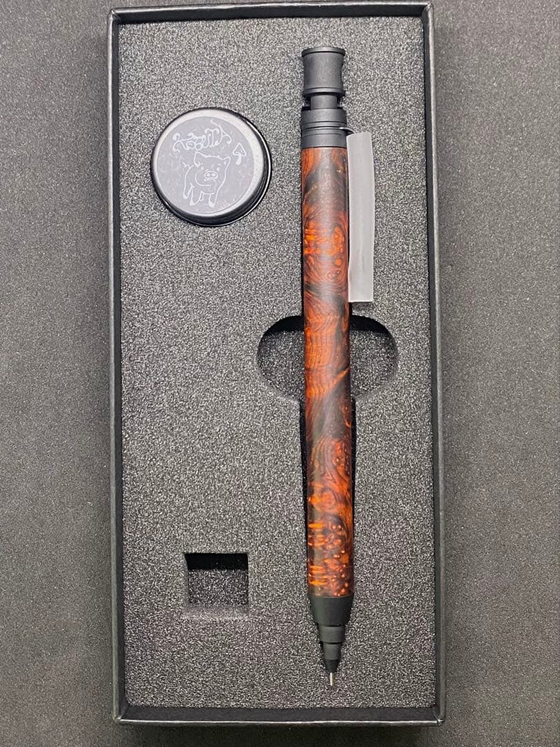 こぶた工房 シャープペンシル ココボロ瘤 極上 ブラック0.5mm