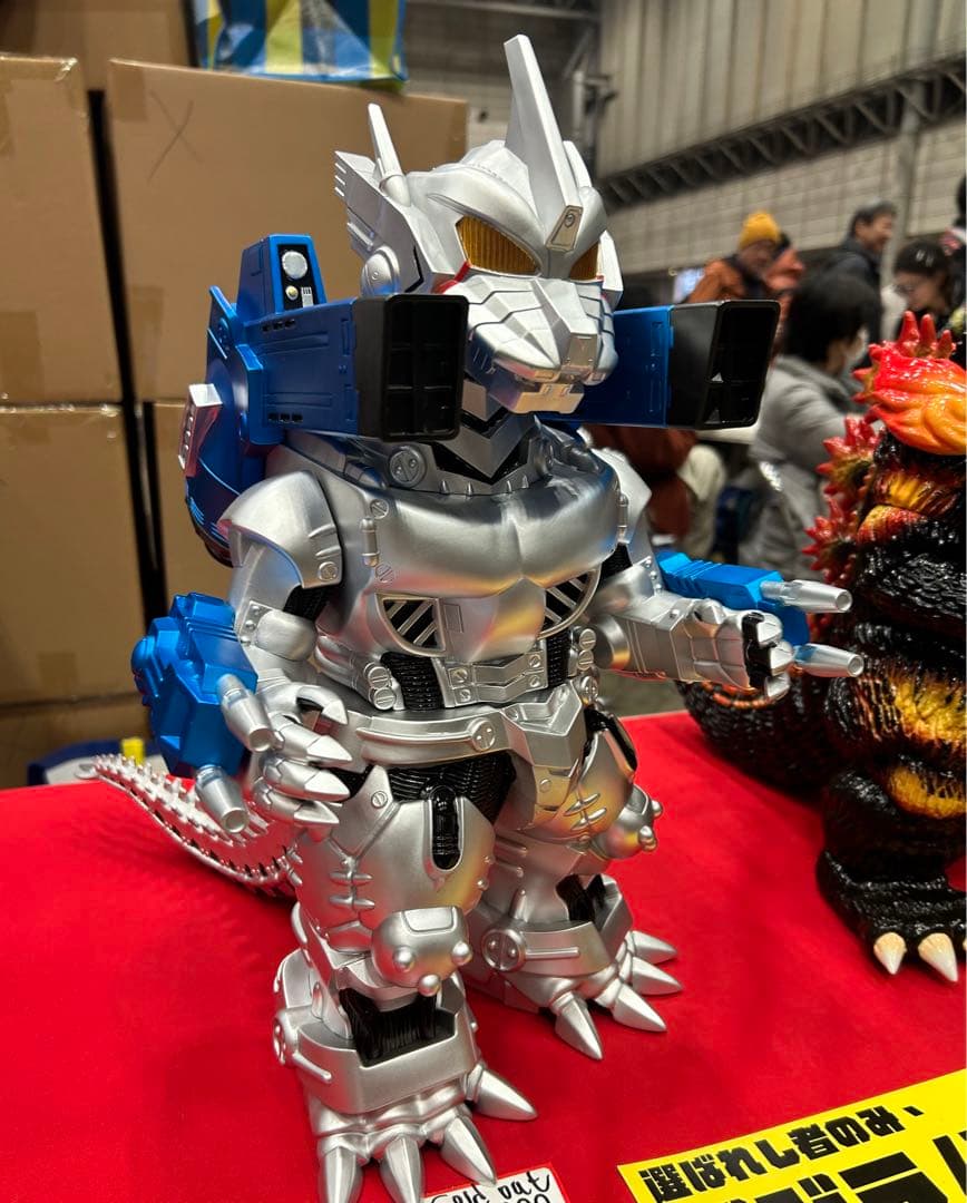 40cm ワンフェス　JINART メカゴジラ　三式　 ゴジラ wf2026w