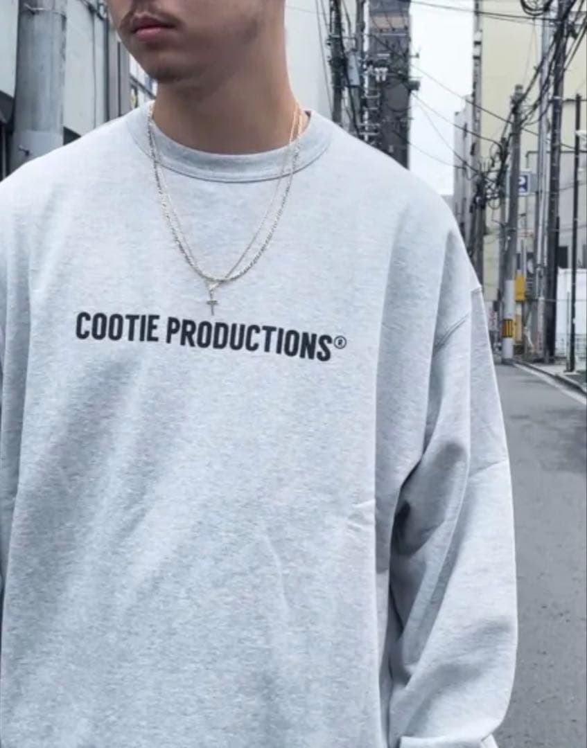 COOTIE Print Crewneck Sweatshirt サイズS