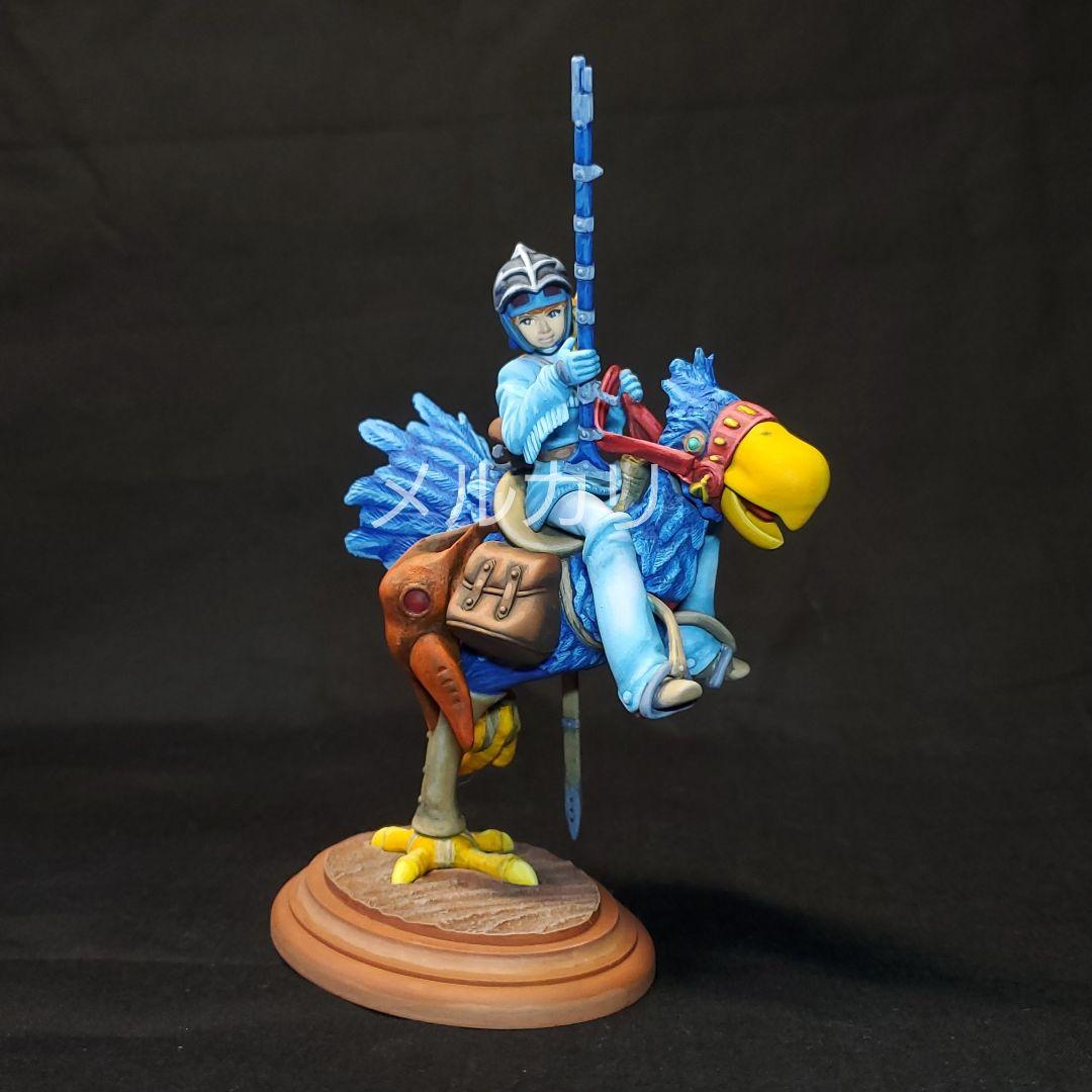 カイに乗るナウシカ 完成品 風の谷のナウシカ ジブリ プラモ 宮崎駿