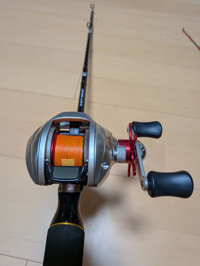 タイラバ　真鯛　タイ　ダイワ　ロッド　ライトゲームX　リール　本体　セット