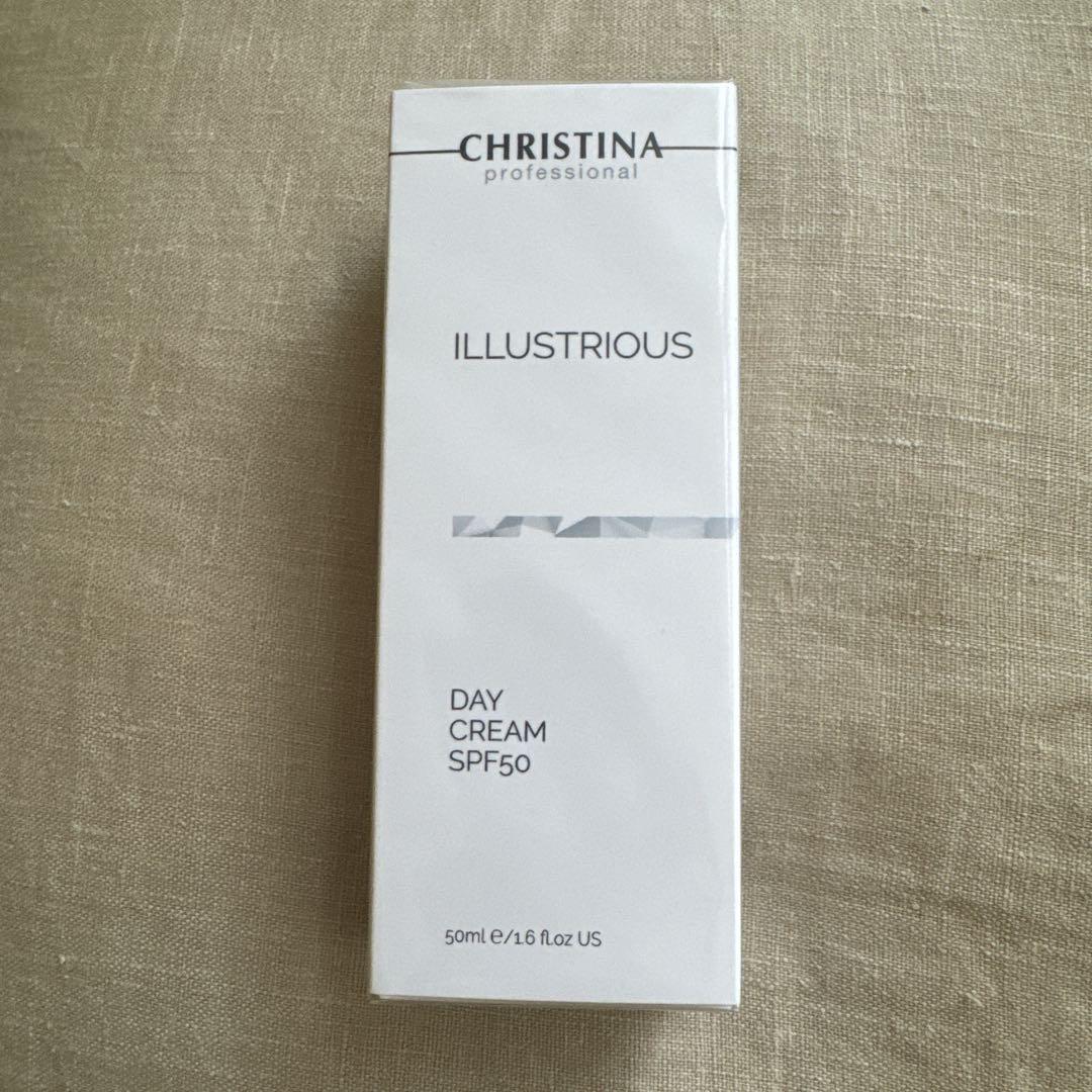 【新品未使用】クリスティーナ　イラストリアス　デイクリーム　SPF50　50mL
