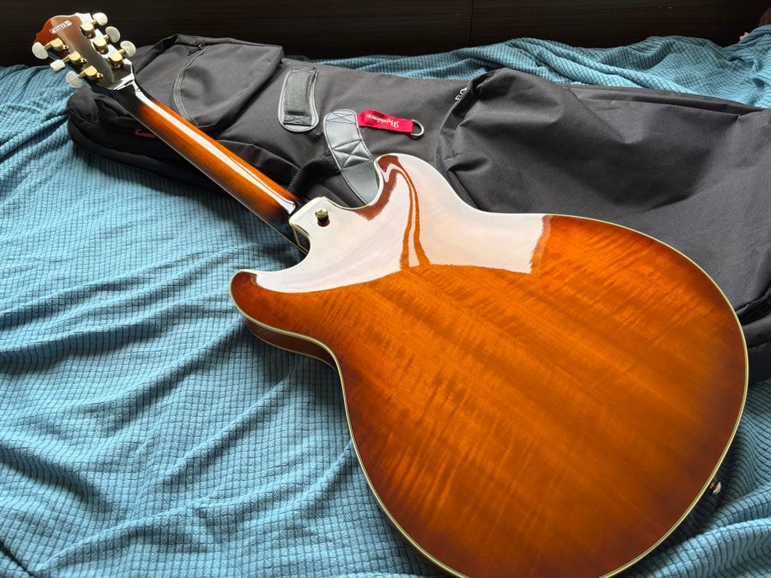 Ibanez AS93 FM （※リアピックアップ難あり！）