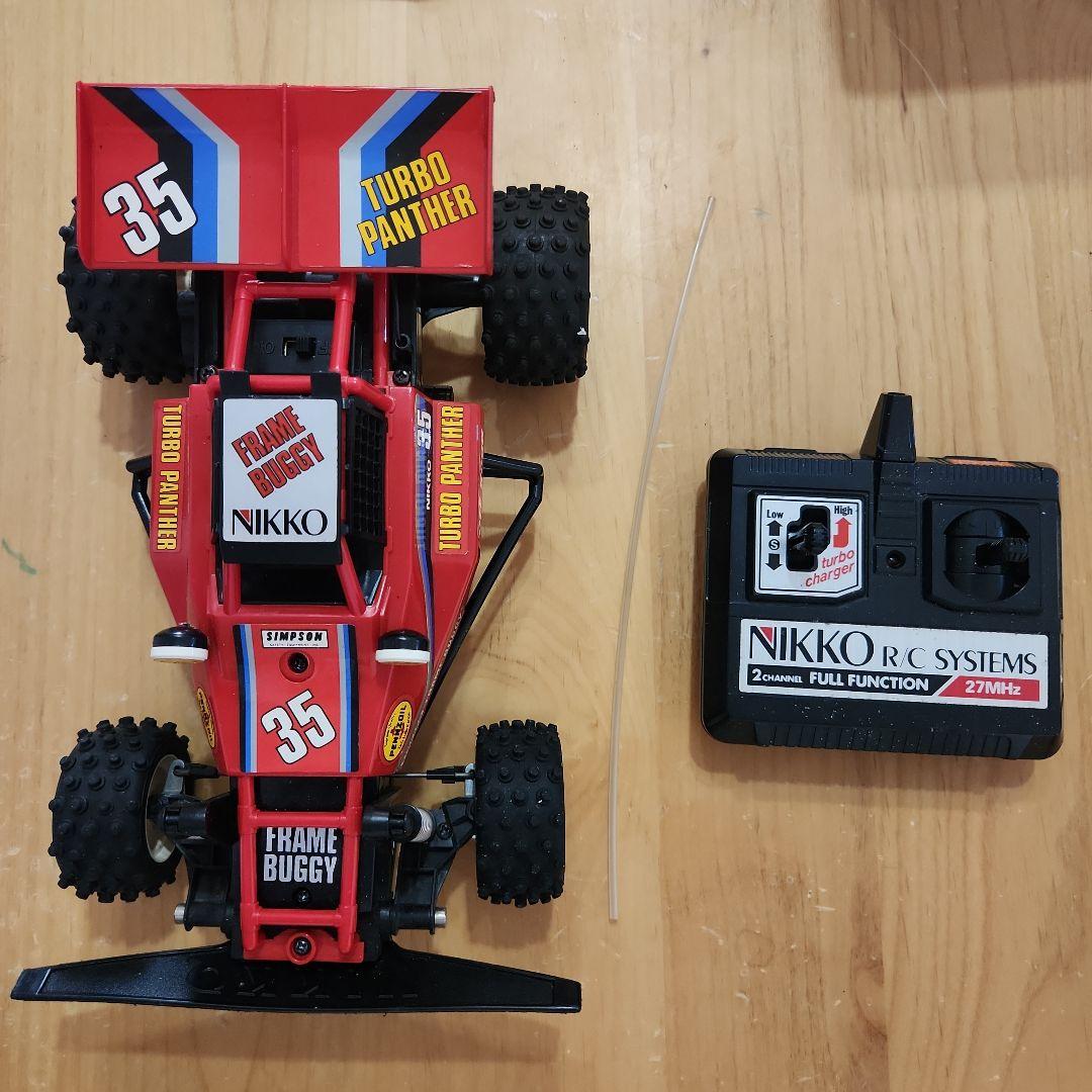 NIKKO ターボパンサー Jr ラジコンカー 当時物 昭和レトロ 1/16