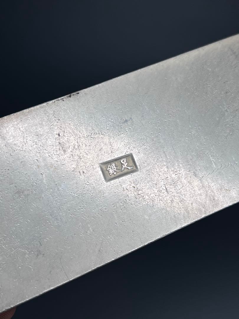 中国美術　琴棋書画4枚セット　文鎮　金属工芸　浮彫　刻印あり　厚重　コレクション